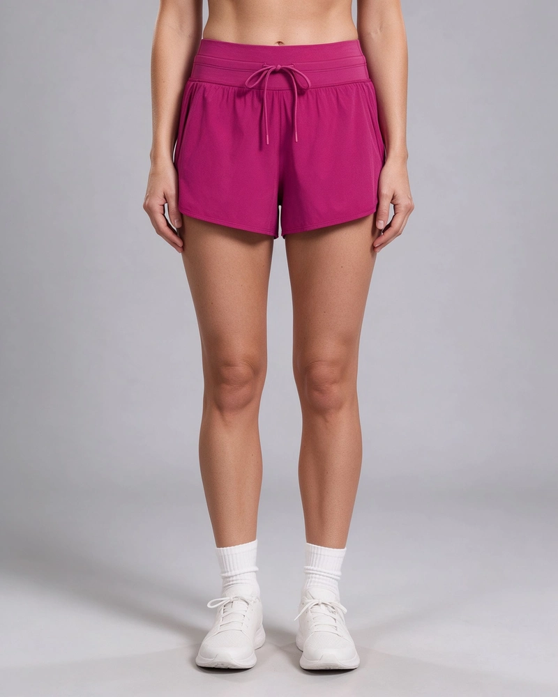 Women's Loose-Fit Sports Shorts, front view