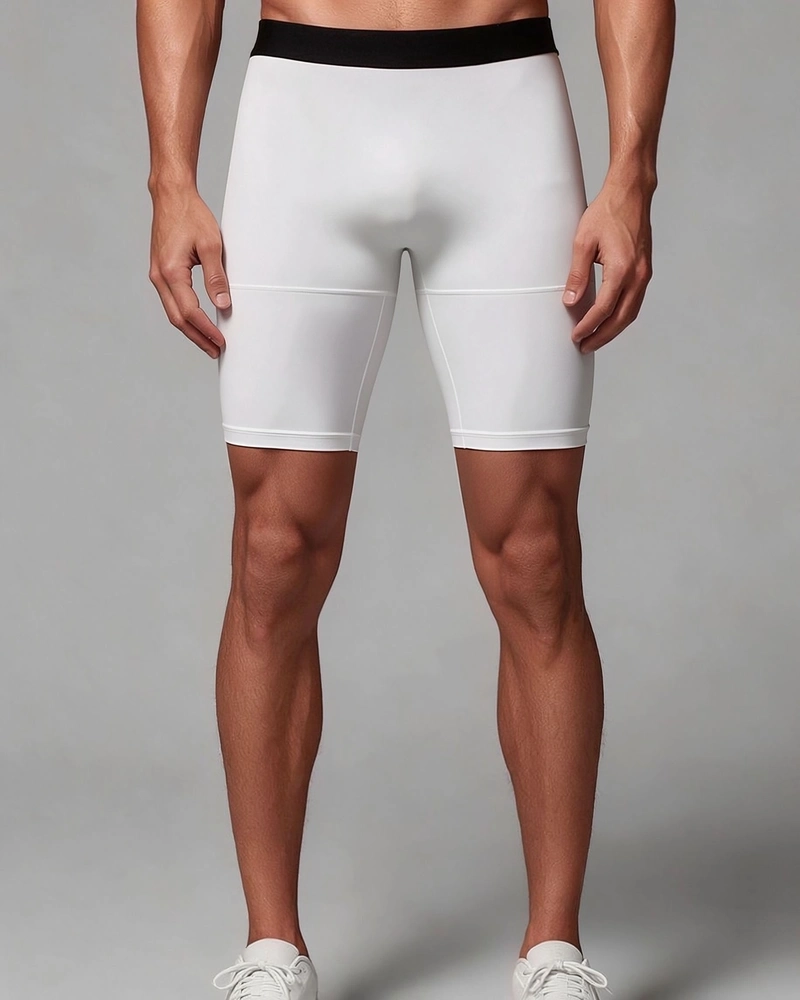 Men's Biker Shorts, front view
