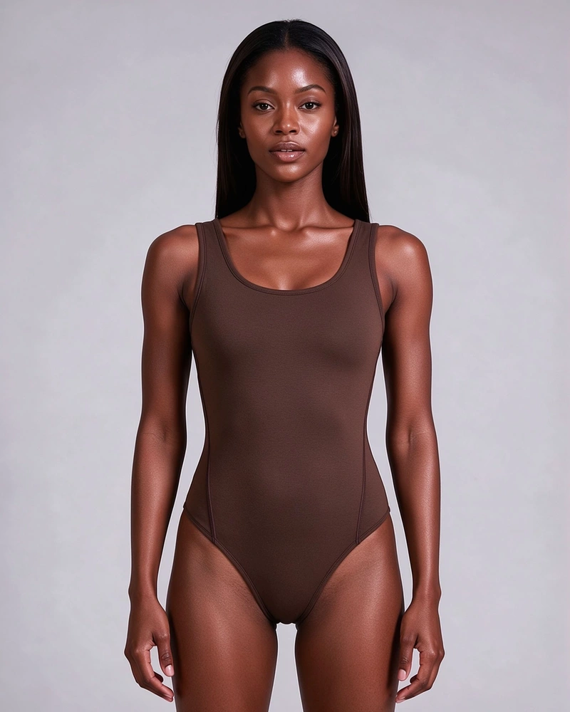 Yoga Bodysuit, front view